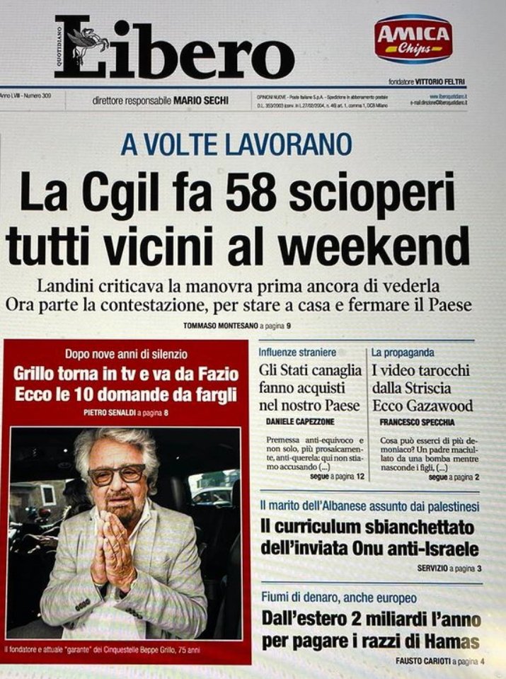 EsercitoCrucian's tweet image. Abolire i Sindacati, ieri.