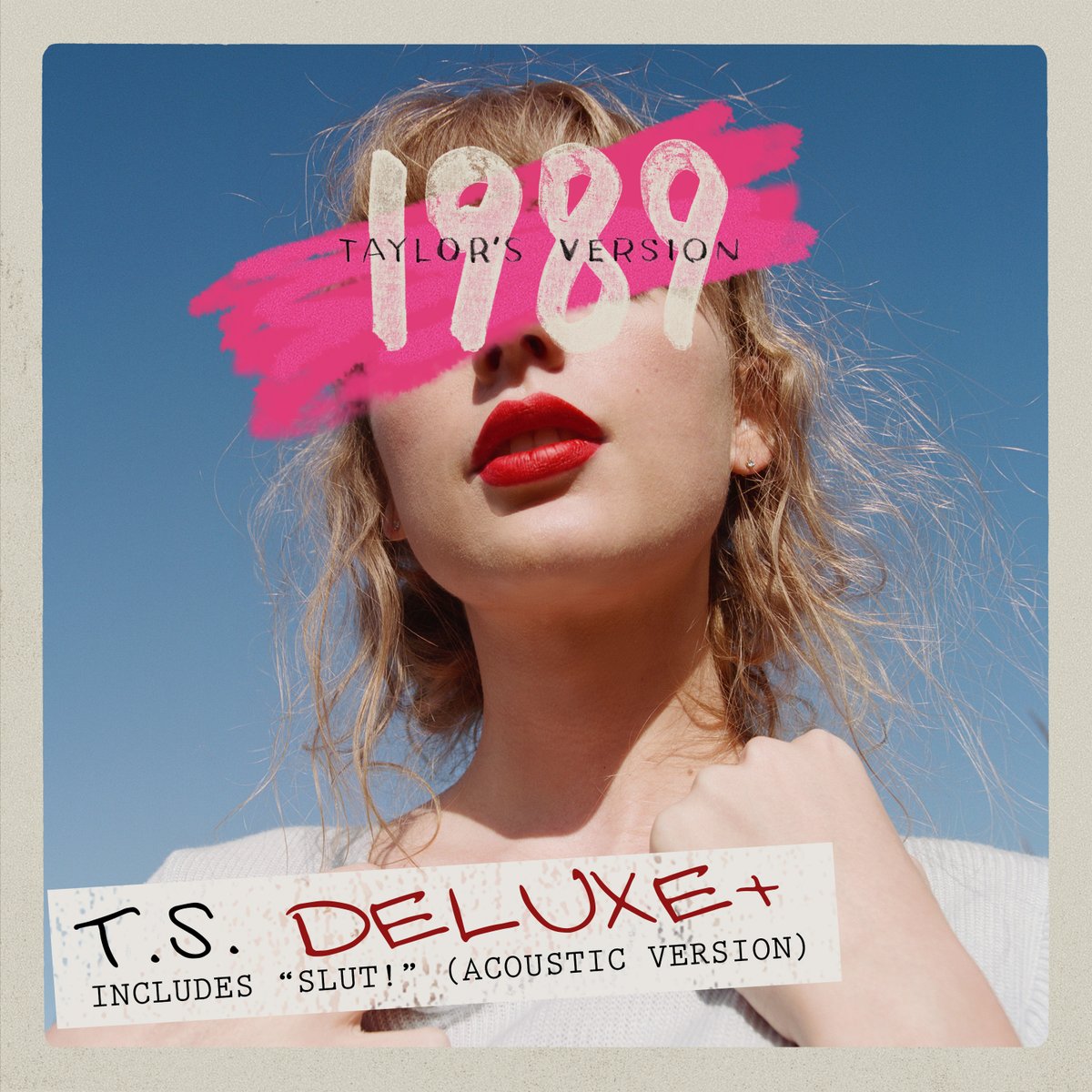 taylornation13's tweet image. We love to think you’ll never forget #SlutAcousticVersion. Download now on the #1989TaylorsVersion Deluxe + at store.taylorswift.com 🩵