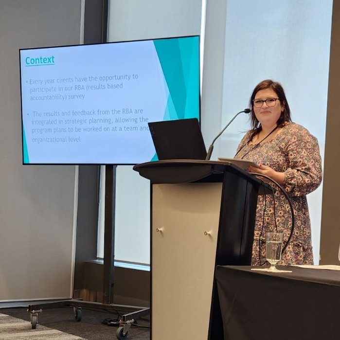 Congrats Madison - Paula Goering Memorial Scholarship winner! For 30+ years, Dr. Goering worked on ending homelessness in Canada. So proud that Madison continues to build on that legacy through her work as a Housing 1st practitioner w Options Bytown. #CAEH23 #WeAllDeserveAHome