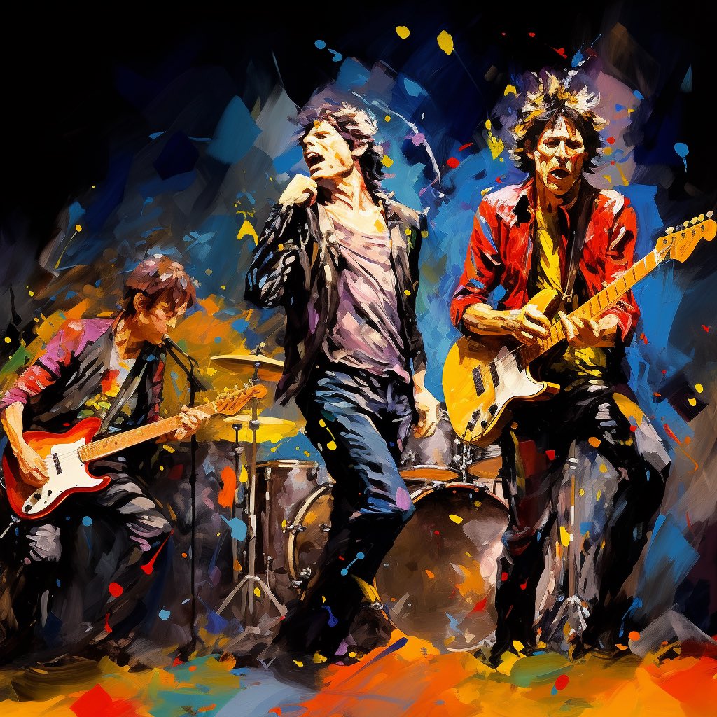 TomaszHongi's tweet image. The Rolling Stones - Paint It, Black #midjourney #ai #aigraphics #midjou... youtube.com/shorts/MZGRrCn… przez @YouTube