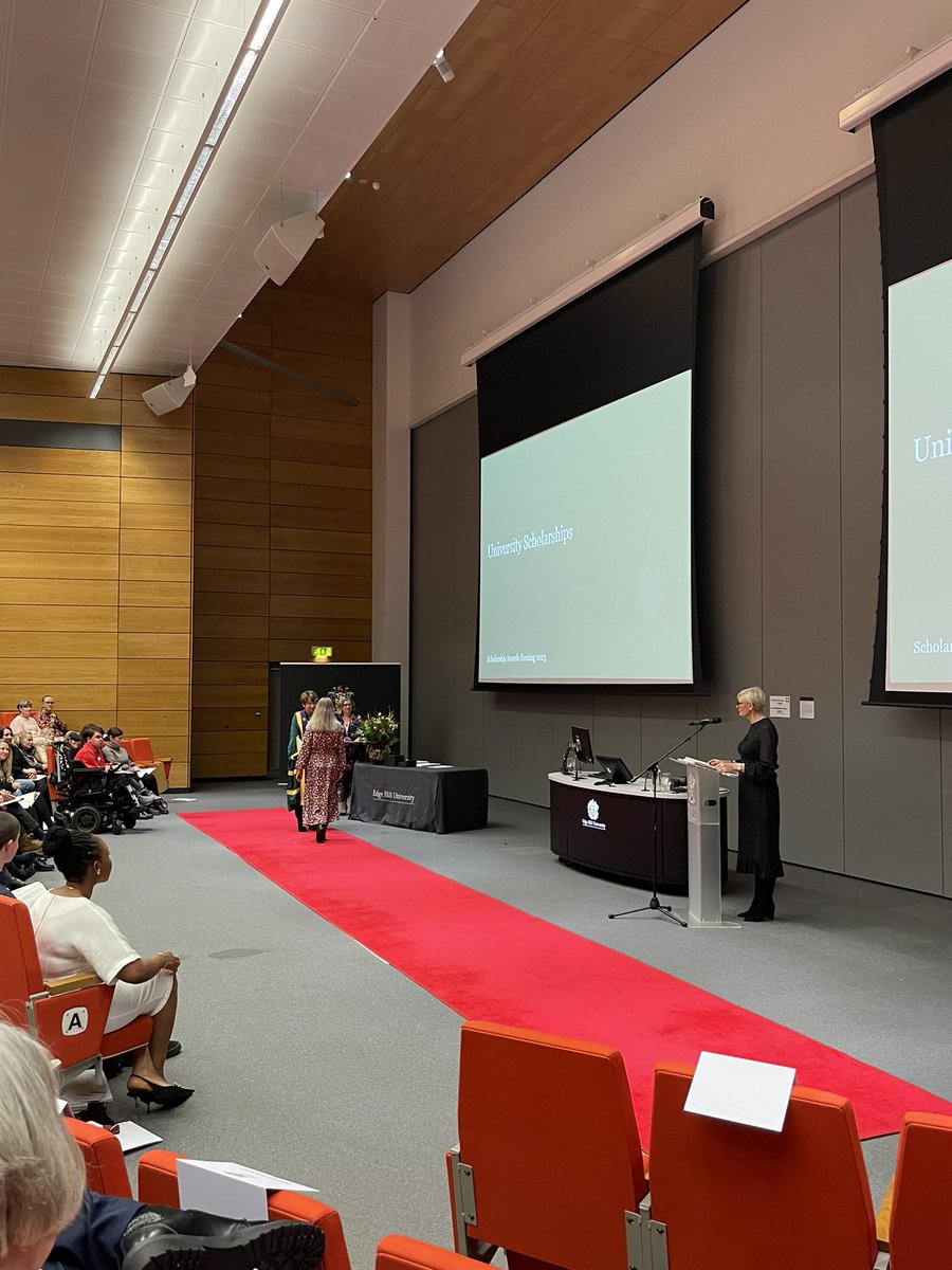 KarenMBoardman's tweet photo. Our wonderful EYE students achieving their scholarships this evening @EHU_FOE @edgehill Fab evening with fabulous company @laura_gregory83 @broadhurst_mr https://t.co/DkR4BqDH12