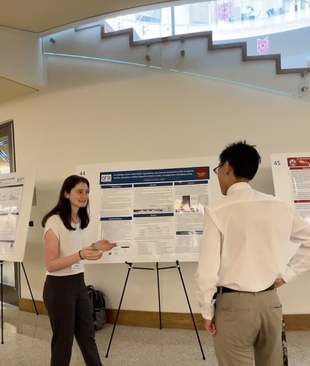 LFR_INTL's tweet photo. Congratulations to Haleigh, Operations Director, and Emily, one of our fellows, for presenting at the Orthopedic Trauma Association Annual Meeting! They presented on novel dispatch tools  
and cervical spine immobilization and hemorrhage control in Sierra Leone. We are so proud! https://t.co/tk1AAfskAI