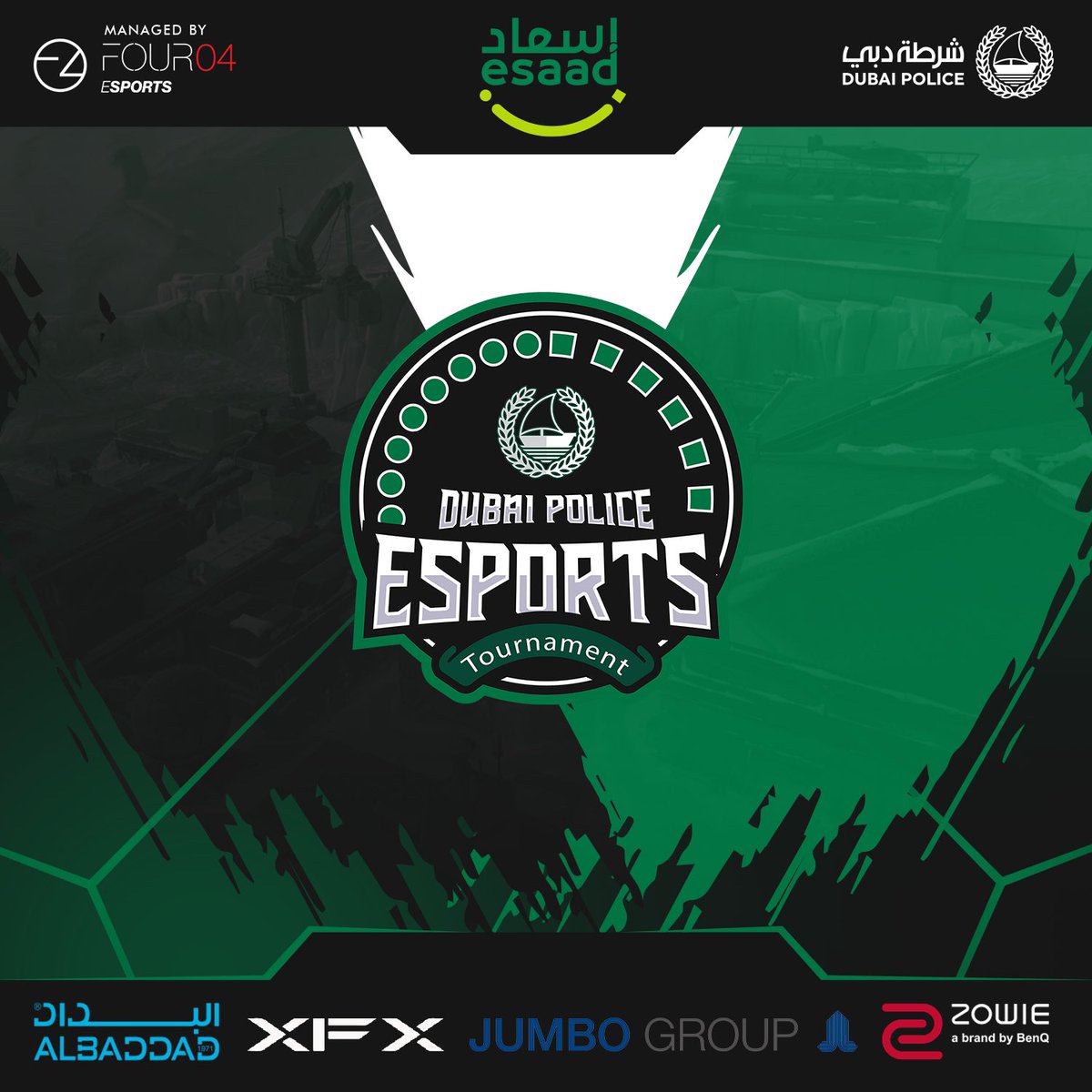 Four04 Esports is proud to present, The Dubai Police Esports Tournament back for its 3rd edition! 

Register now with the link in our bio 💪🏼

#uaetournament #dubaiesports #esaad #dubaigamers