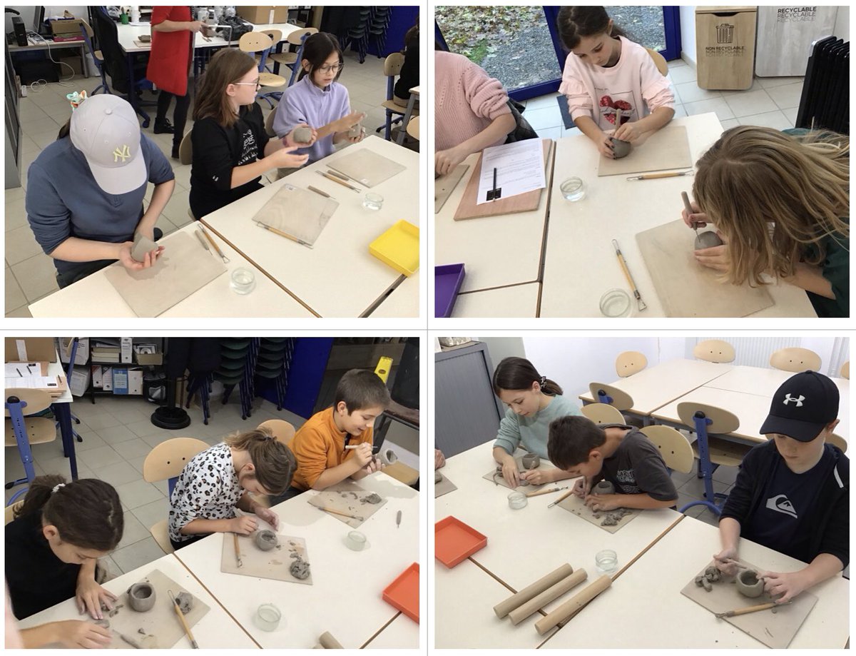 RGSSpringfield's tweet image. Year Five and Six had a smashing time at the Museum of Ceramics this afternoon. They discovered lots of facts about the local history of tile making and ceramics and then enjoyed creating their own unique pieces. #frenchresidential #potteryfun #rgsspringfield #royalworcester