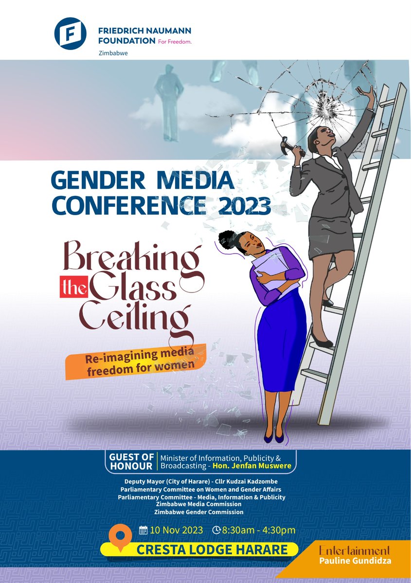 By re-imagining media freedom for women we can create a more inclusive and representative media landscape that empowers women to share their stories, perspectives, and experiences.

#BreakingTheGlassCeiling
#FNF_AFRICA