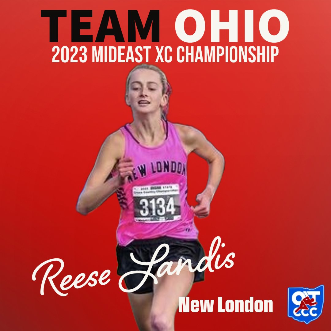 The OATCCC is proud to announce our TEAM OHIO members for the MidEast XC Championship! <a href="/reese/">reese</a>.landis <a href="/NLXCTF/">New London Track & Cross Country</a> @OhMileSplit