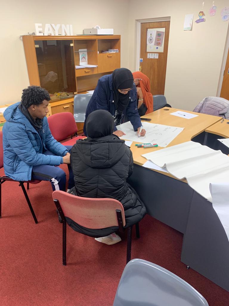 YouthWorkAll's tweet image. Some photos from our 2nd Belfast cohort completing OCN Level 2 in Youth Work Practice.  This group of volunteers from our member organisation @eastafricayni are continuing to develop their knowledge &amp;amp; understanding of key youth work themes.
#DevelopingTheWorkforce
@eayouthservice