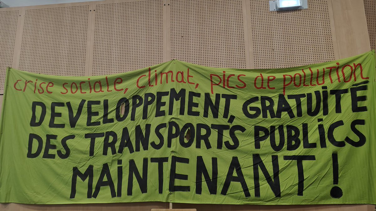 Collectif pour la gratuité des TC - Métro Grenoble tweet media