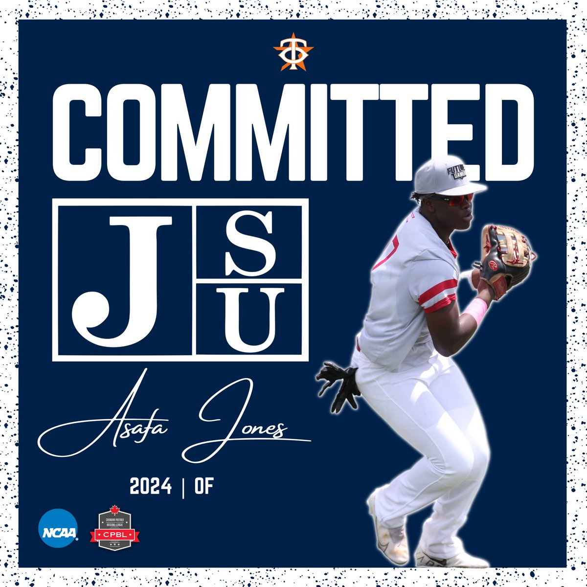 ⭐️𝐂𝐎𝐌𝐌𝐈𝐓𝐌𝐄𝐍𝐓 𝐀𝐋𝐄𝐑𝐓⭐️ ‘24 OF Asafa Jones (@ajones613) has announced his commitment to Jackson State University, a NCAA D1 program in Jackson, MS. Congratulations to Asafa and his family. #TeamO🟠