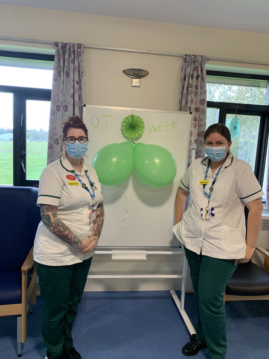 Melissa Smith (@thevintageot) on Twitter photo The OT week celebrations continue at Coalville Ward 2 💚👏🏻 <a href="/Ellistown3/">LPT Ward 2 - Coalville Community Hospital</a> <a href="/LPTnhs/">Leicestershire Partnership NHS Trust</a> #OccupationalTherapy #OTweek #occupassion #green #decorate #OTcookies #promotetheprofession The OT week celebrations continue at Coalville Ward 2 💚👏🏻 <a href="/Ellistown3/">LPT Ward 2 - Coalville Community Hospital</a> <a href="/LPTnhs/">Leicestershire Partnership NHS Trust</a> #OccupationalTherapy #OTweek #occupassion #green #decorate #OTcookies #promotetheprofession