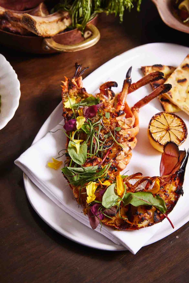 We found ourselves a great catch - roasted lobster with cara cara, lychee and cabbage salad. Tap here for reservations to try it today: gwenla.com