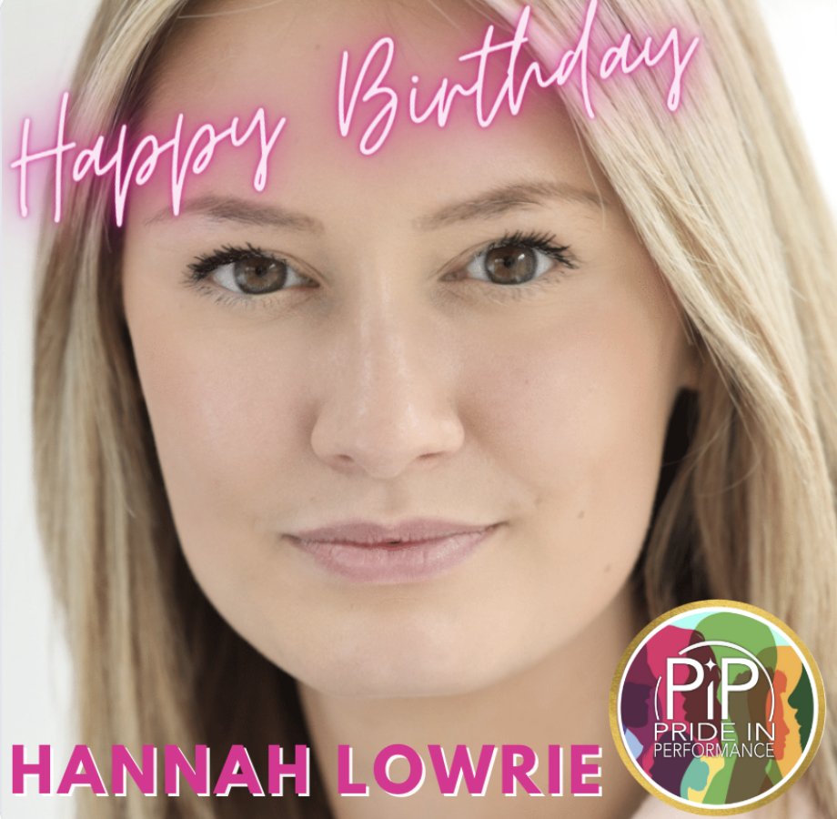 PIPtalent's tweet image. 🎂 HAPPY BIRTHDAY HANNAH LOWRIE 🎂
We love #PiPster #Actor @HanLowrie as it’s her birthday please take a moment to wish her well and have a look at her showreel!
spotlight.com/6578-0196-1162
#Casting 
#ActorsLife 
#BirthdayTime