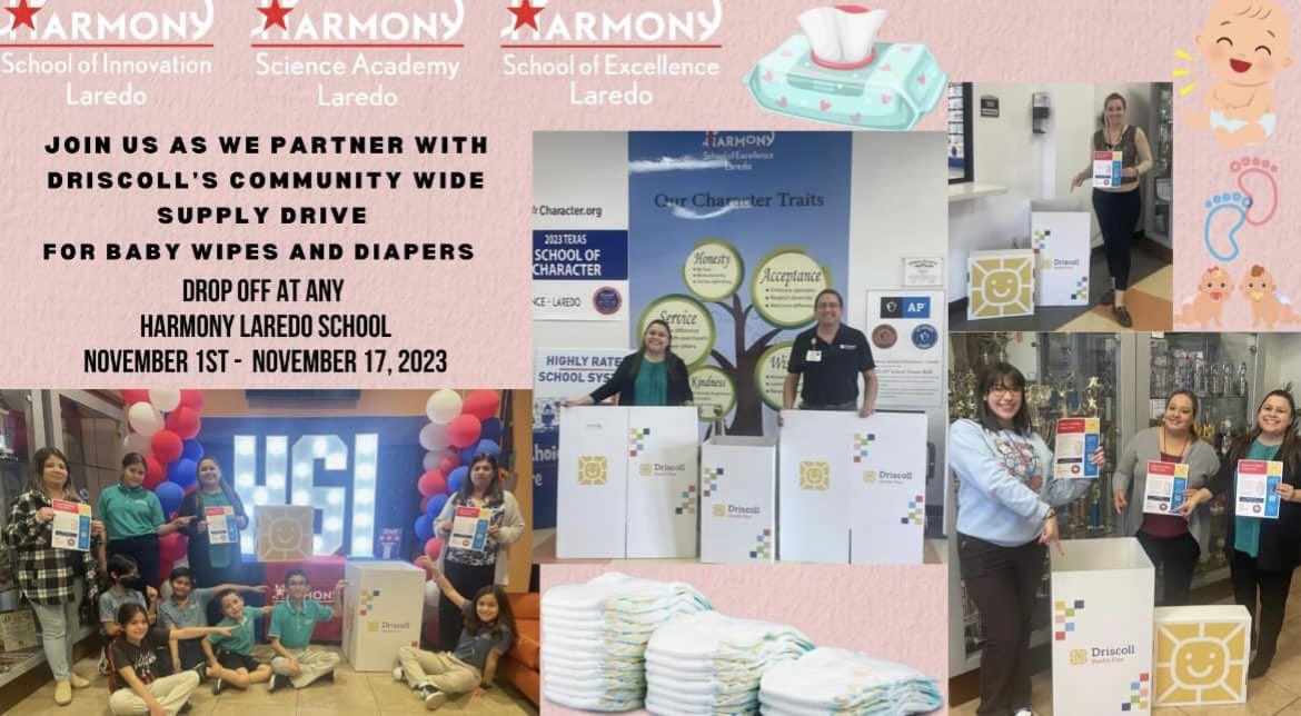 Join US as we partner with Driscoll Health Plan, who is holding a community-wide supply drive for Baby Wipes and Diapers. 

All the items collected will be distributed to local families in need. 

**Items can be dropped of between November 1st -  November 17, 2023**