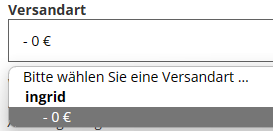 Ich kenn ja DHL, DPD, etc. 

Aber dass Ingrid Zeugs persönlich vorbei bringt ist neu...