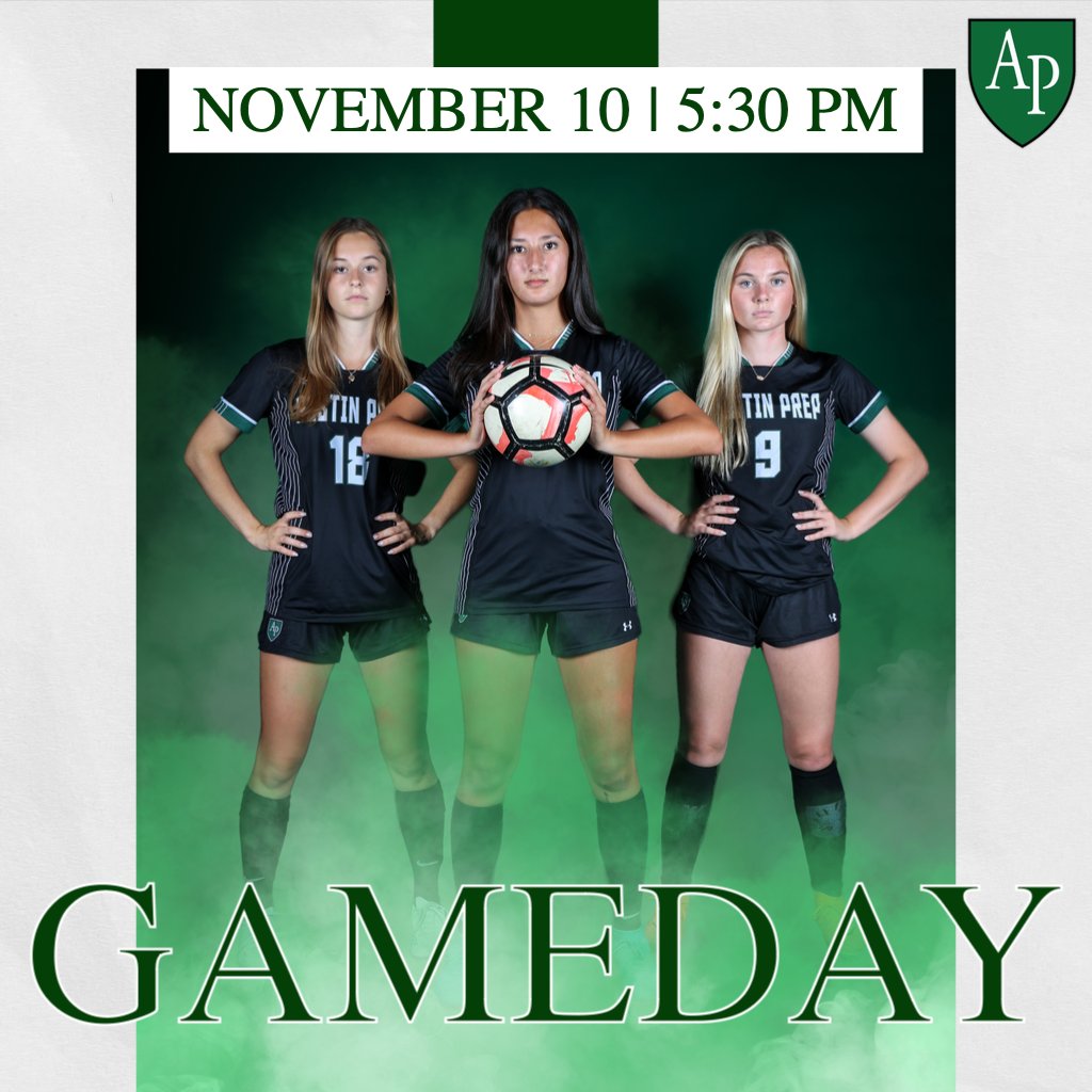GAME DAY! Come and support @AustinPrepGSoc tonight at 5:30 pm against St. Paul School #unitas