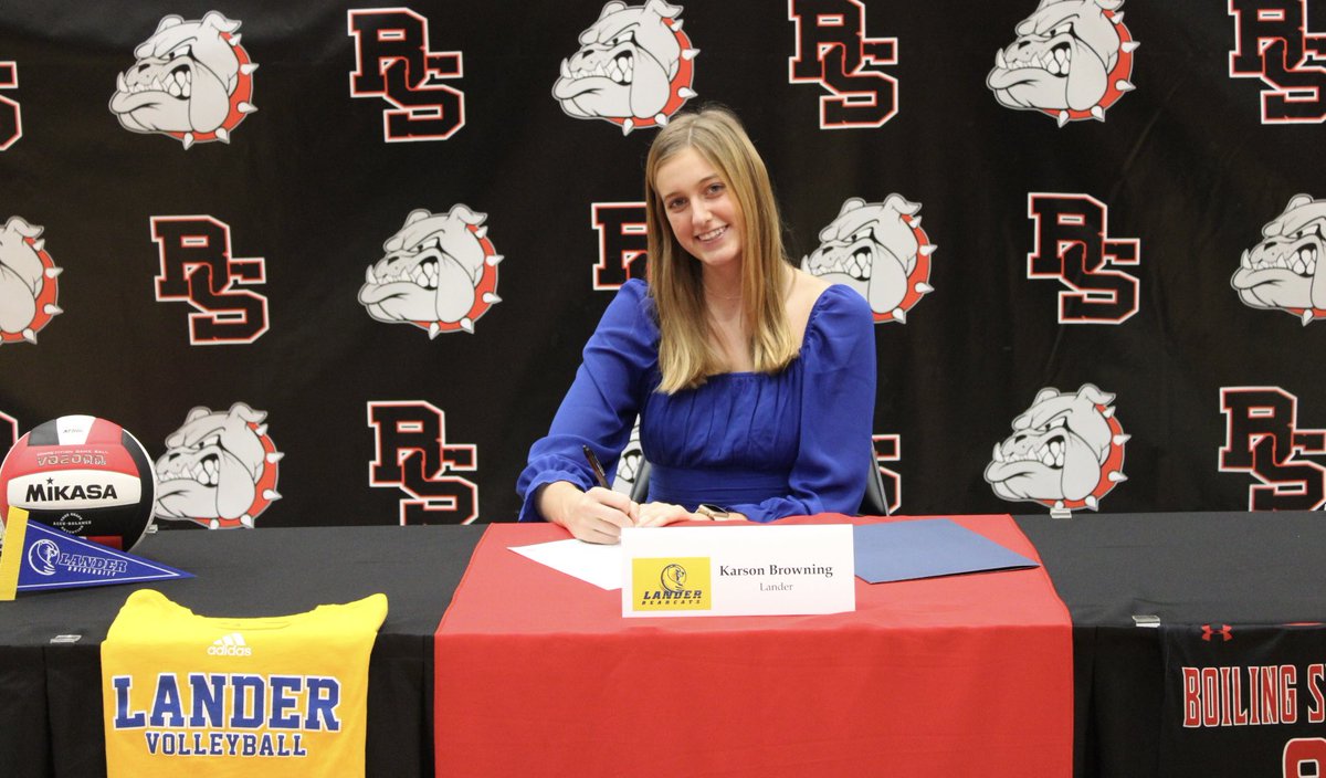 On Thursday Boiling Springs Senior Volleyball Player Karson Browning Signed To Continue Her Athletic Career At Lander University 
<a href="/BSSportsJournal/">Boiling Springs Sports Journal</a> <a href="/AthleticsBSHS/">BSHS Athletics</a> <a href="/BSHS_Volleyball/">BSHS Volleyball</a> <a href="/kbrowning2024/">Karson Browning</a> <a href="/zackmcq13/">Zack McQuigg</a> <a href="/redbrowning13/">Red</a> 

boilingspringssportsjournal.weebly.com/boiling-spring…