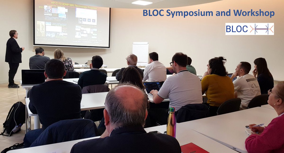 Great success of BLOC Symposium and Workshop yesterday at <a href="/IBECBarcelona/">IBEC</a> . 👏👏👏
 Renowned researchers from Europe and abroad in the field of #MRI, #NMR and hyperpolarization presented the latest advances in the field. And after that...