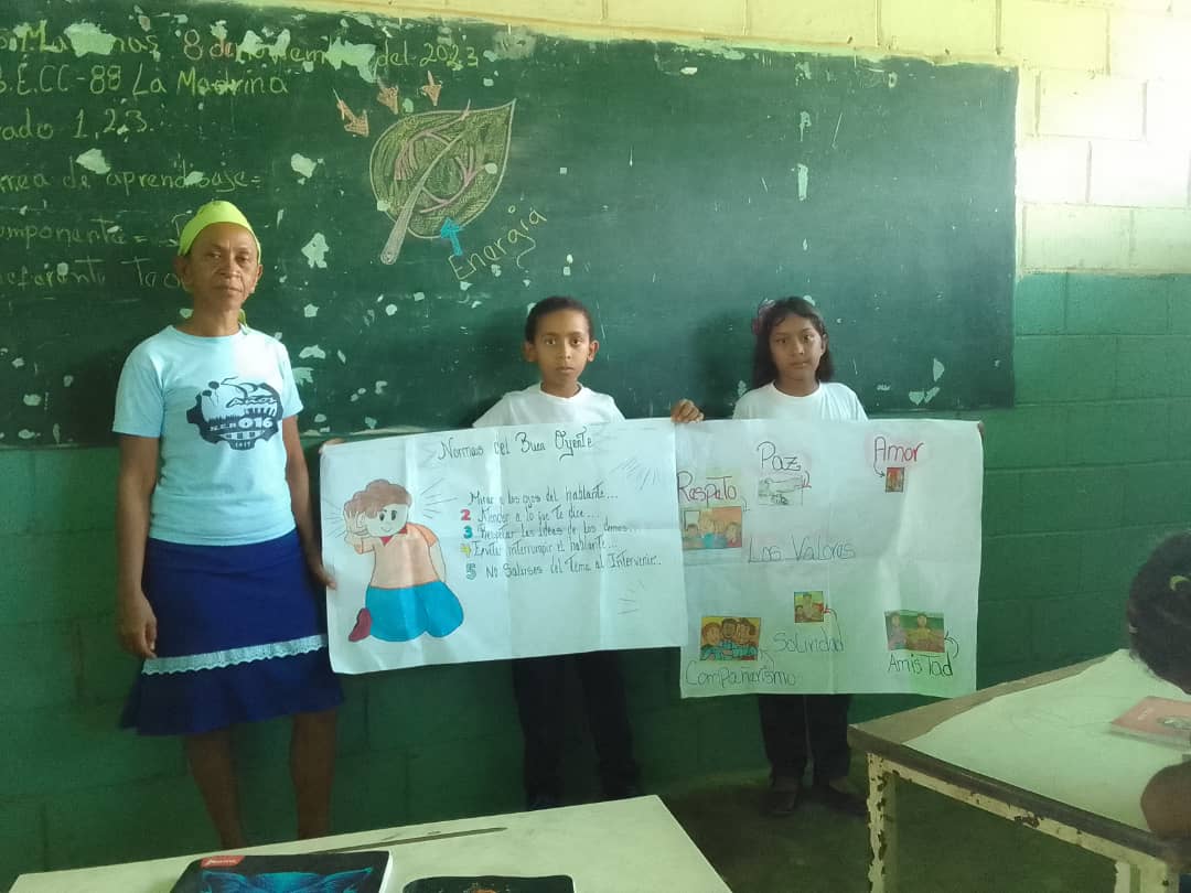 CDCE_PGuardati's tweet photo. #UnidadNacionalPorElEsequibo 
#VenezuelaTodaEsMiEscuela
Desde el CDCE parroquia Guardatinajas dando lo mejor para enseñarle a los estudiantes que el Esequibo es nuestro.
@CDCEGuarico @_LaAvanzadora @nercyguere https://t.co/WzA27cLxau