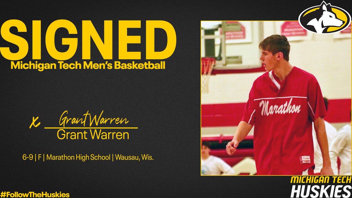 Huskies Men’s Hoops Add Fernholz &amp; Warren

📝:  michigantechhuskies.com/sports/mbkb/20…

#FollowTheHuskies