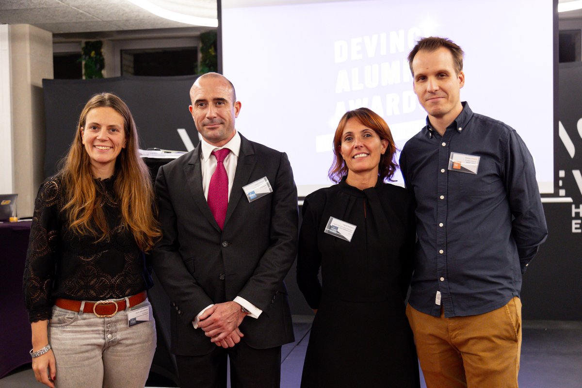 Toutes nos félicitations à :
🏆 Damien Kieken qui remporte le Prix de l’Alumni de l’Année de l’IIM
🏆 Antoine VU qui remporte le Prix Entrepreneuriat et Innovation

La cérémonie des Alumni Awards est l'opportunité de mettre en lumière les parcours de la communauté Devinci Alumni
