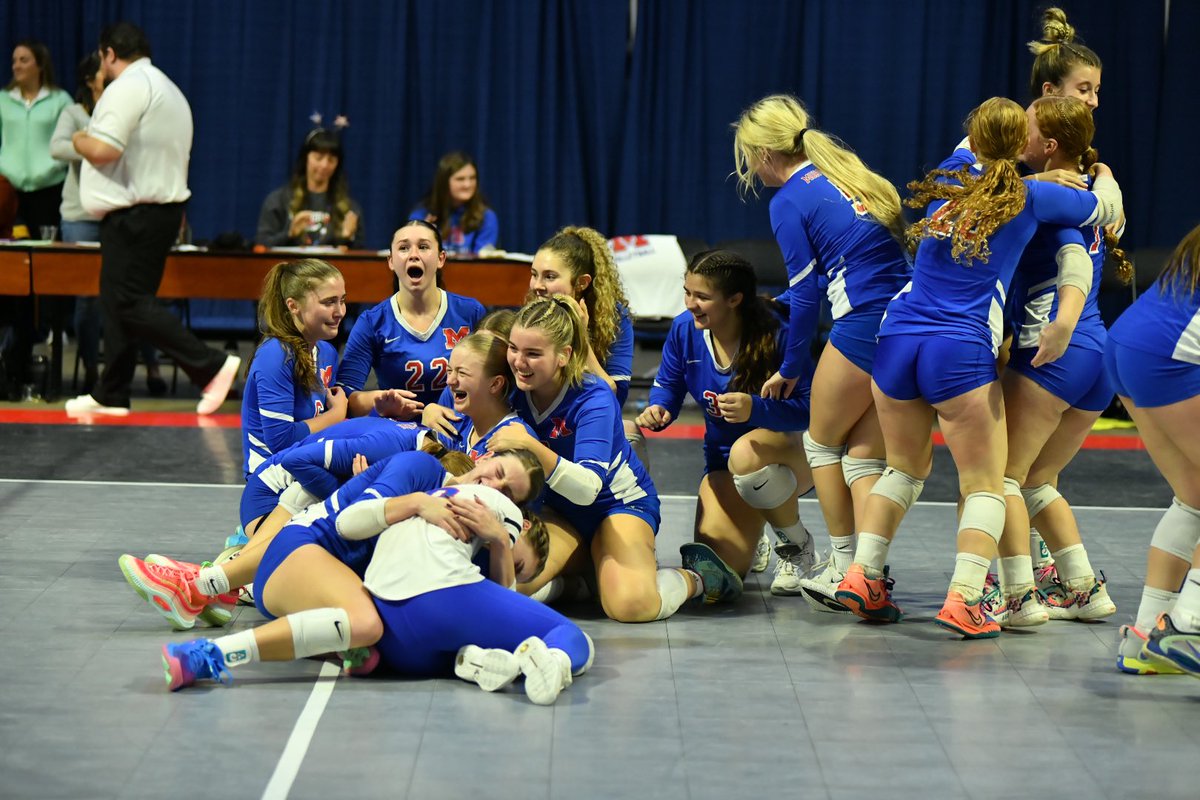 wvssac's tweet photo. 2023 WVSSAC State Volleyball Class AAA Champion - Morgantown https://t.co/ddcdWoH44m