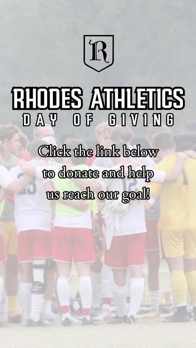 Today is our annual Day of Giving and we have been blown away by the support we have received so far! Let’s keep it rolling, it’s much appreciated! #RollLynx 
Link to donate: givecampus.com/schools/Rhodes…