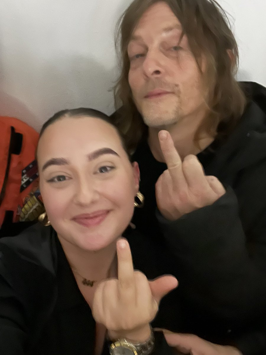 The kindest 🤍 #twd #normanreedus #bigbaldhead