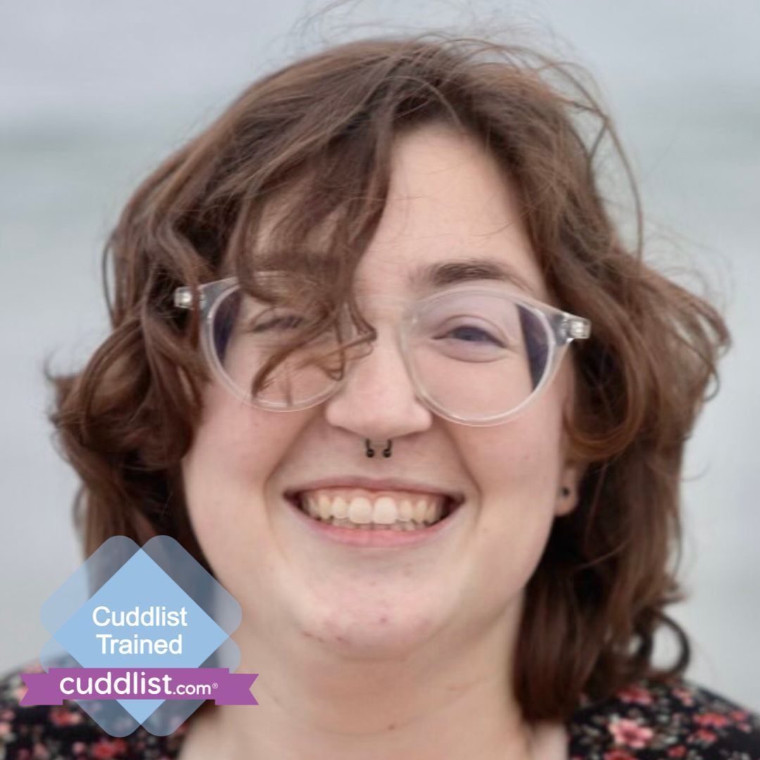 Have you had a chance to meet Andi?
cuddlist.com/andi-1/

Andi is one of our Cuddlist Trained Practitioners in San Diego, CA.
Book a session with them today!

#cuddlist #SanDiego #california #SanDiegotherapist #californiatherapist #cuddletherapy #consent #newcuddlistalert