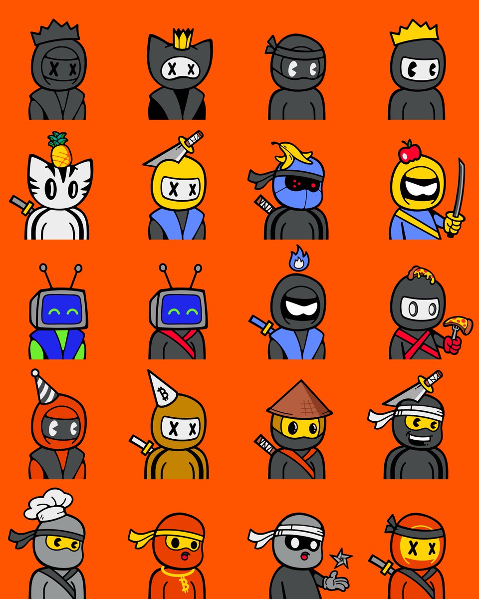 Guys, if you want to get a Ninja, you gotta climb the allowlist leaderboard on our website

The link has been in my bio for couple months!

There is no other way
- No collabs
- No favoritism
- No friend deals
- Anyone can grind

Bitcoin Ordinals are built different