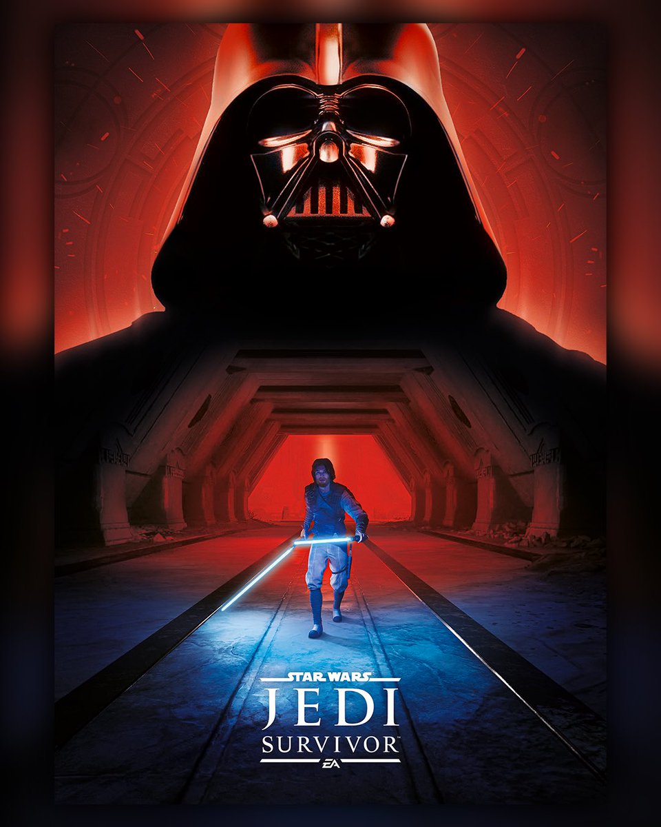 AdrienLeTerrien's tweet photo. ⭐️ Mon affiche de mon GOTY 2023 ⭐️ #starwars #StarWarsJediSurvivor #fanart https://t.co/TGBQDV2Yde