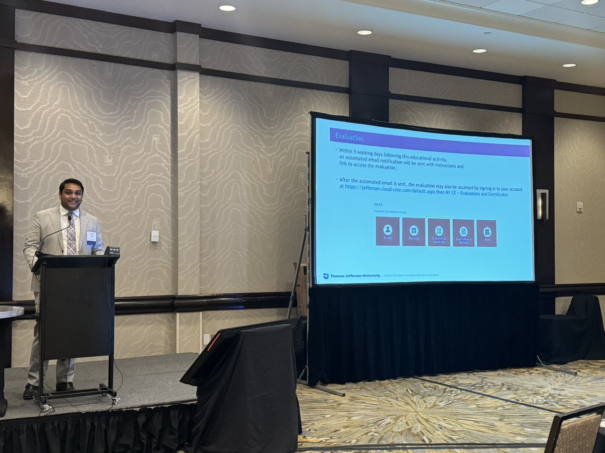 RitamGhoshMD's tweet image. Great conference today at the @JeffHealthNJ @TJUHNeurosurg 6th annual neurosurgery and neuroscience conference. Gets better and better every year and happy to be a part of a team on such an upward trajectory. @JeffersonUniv @TJUHospital @NeuroatJeff