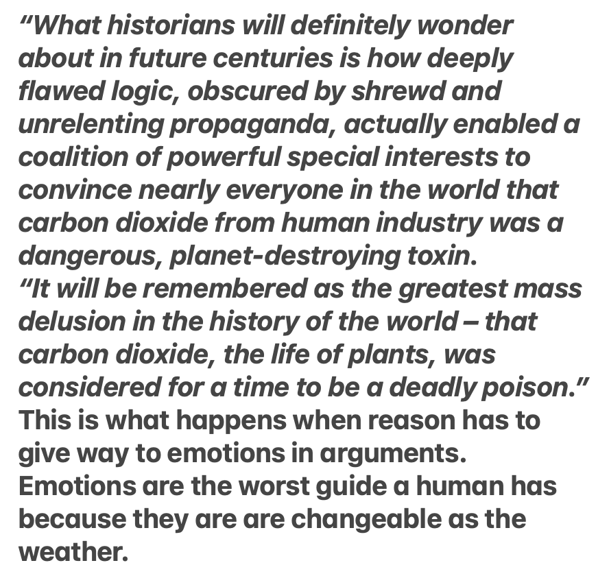 @whiteboysumer @DawnTJ90 @GeraldKutney I can easily imagine God thinking, 'I gave humans a brain. They were supposed to use it. Too bad they don't.' 😇😂 Quote from Lindzen.