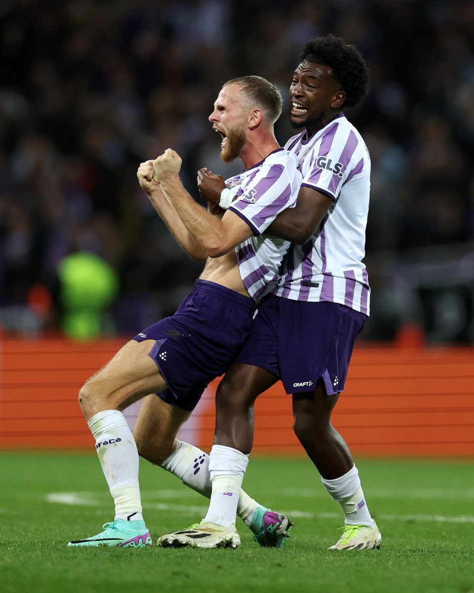UEFA Europa League (@europaleague) on Twitter photo 🟣 Emotion 
<a href="/ToulouseFC/">Toulouse FC</a> || #UEL 🟣 Emotion 
<a href="/ToulouseFC/">Toulouse FC</a> || #UEL