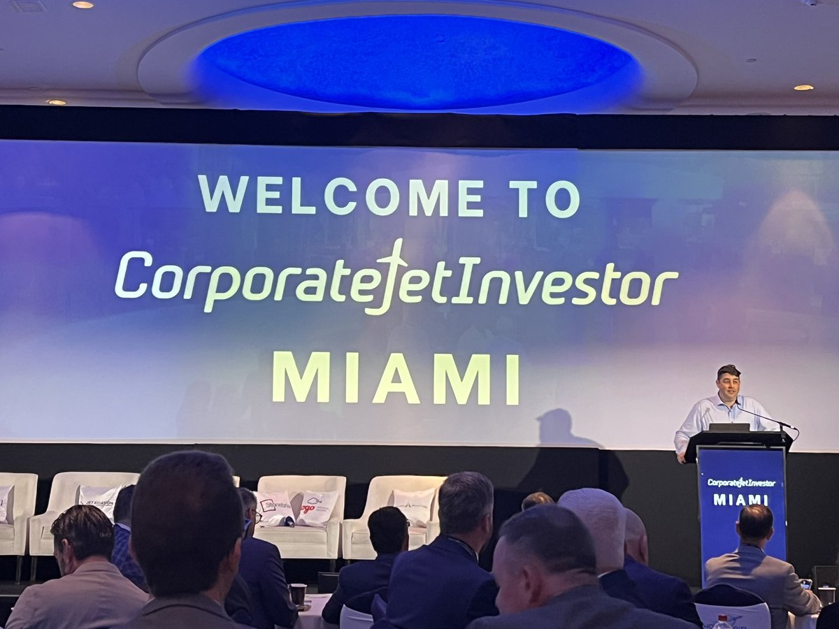 AMSTAT_corp's tweet photo. AMSTAT is proud to be a sponsor of CJI Miami!
Thank you for another great conference & amazing work by Alasdair Whyte & Louisa Whyte!
#cjimiami #cjimiami2023 #amstat #aircraft #aviation #businessaviation #aviationdaily #jet #jets #jetset #privatejet #turboprop #helicopter https://t.co/lAGgw0YiA2