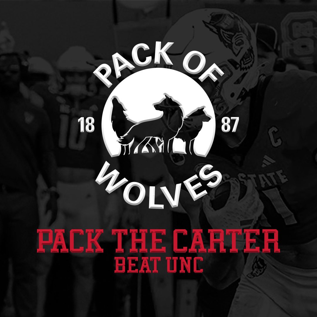 WPN: Help us show the strength of the Pack 🐺🏈 We’re launching the Pack the Carter: BEAT UNC campaign supporting NIL for @PackFootball student-athletes culminating with the UNC game on Nov. 25. Support now, earn amazing benefits, and Go Pack! 👉 givebutter.com/packthecarter