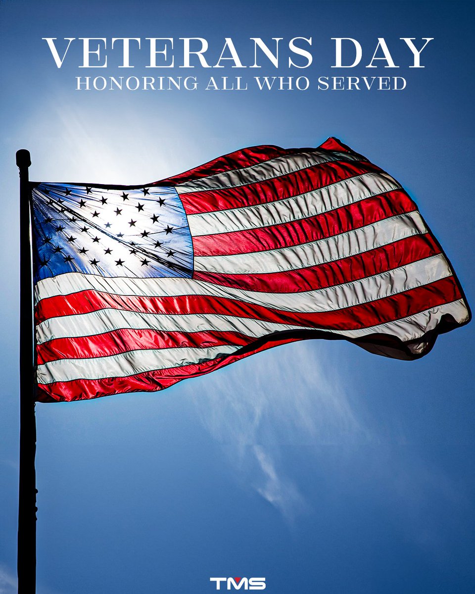 Today, we honor all of our veterans who have served our country. Thank you for your service ❤️🇺🇸