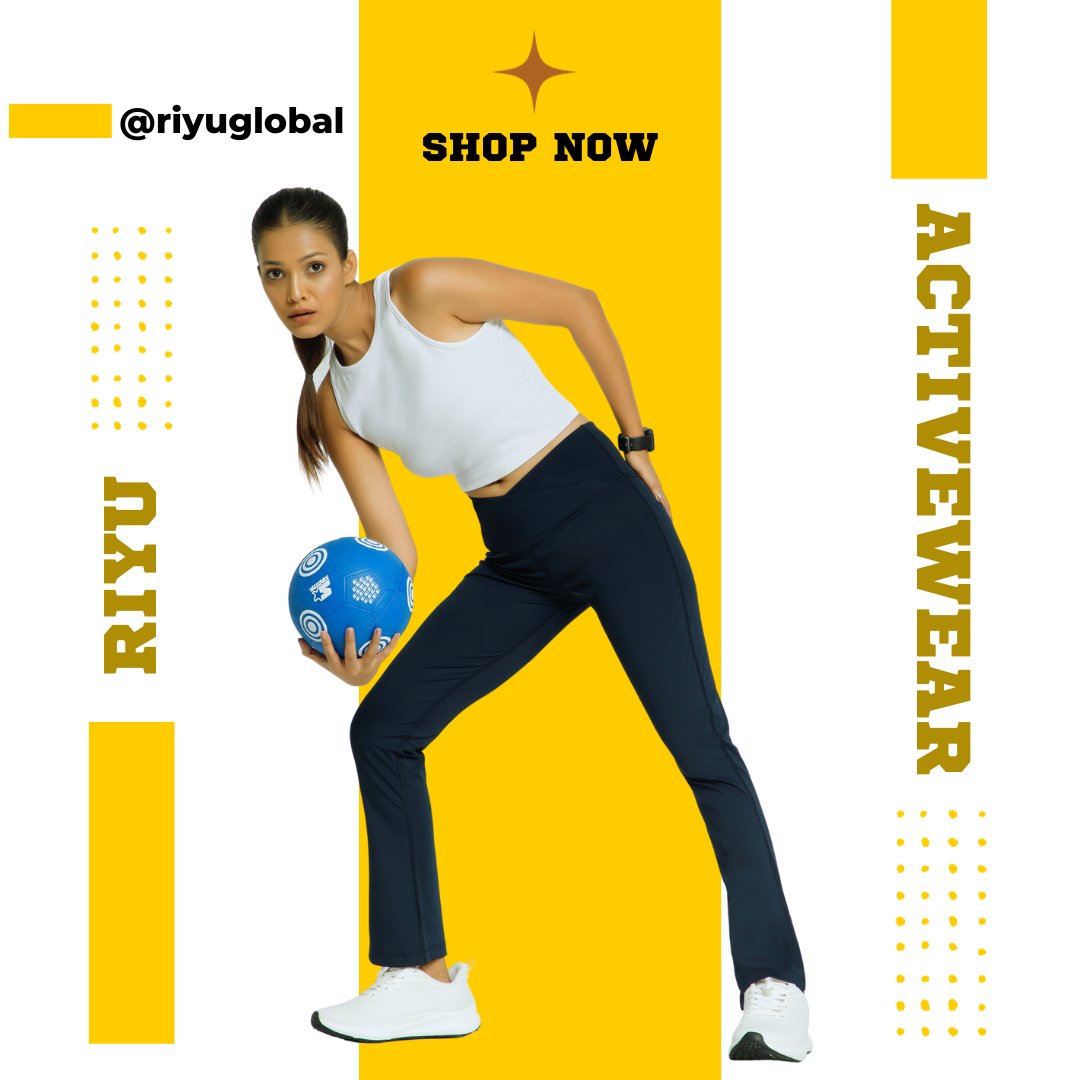 RiyuActivewear's tweet photo. Your workout just got an upgrade!
#riyu #riyuactivewear #riyusportswear #sportswear #activewear #tanktop #leggings #yogapants #flaredyogapants #activeshorts #gymwear #sportsbra #croptop #athleticwear #bikershorts #crossoverlegging #flaredpants #stretchablesportswear #shorts https://t.co/YBqXpVOQ6b