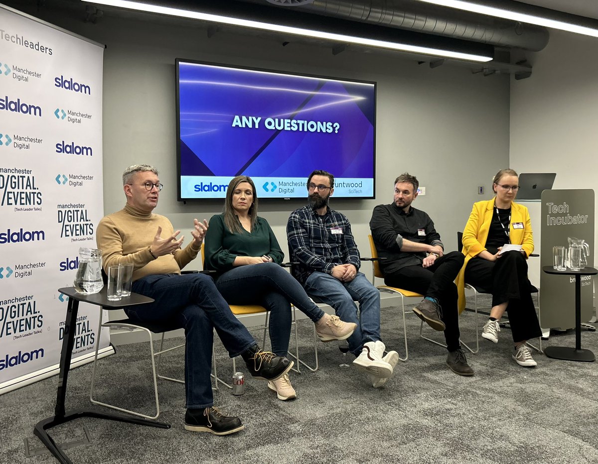 DWPDigital's tweet photo. Where are we innovating? 💭 @R1chardatron
“We’re finding out pain points and what customers want, then using these as the innovation opportunities”
@McrDig #MDTechLeaders https://t.co/bf2DCH2kiD