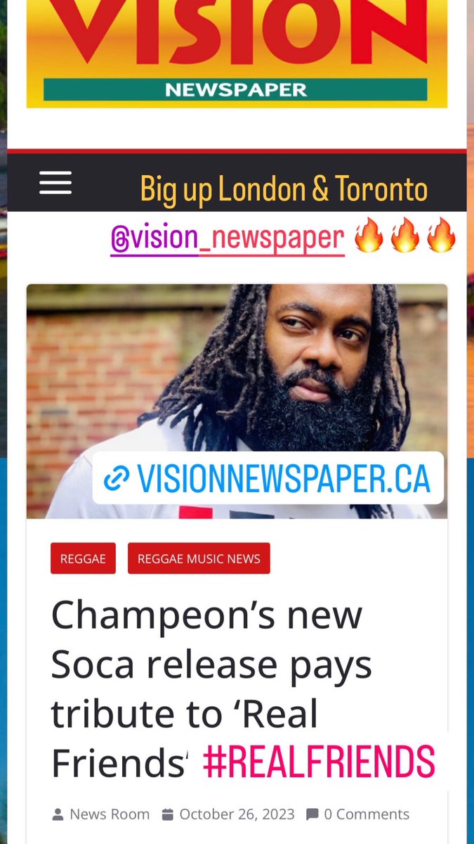 Therealchampeon's tweet photo. Big up @visionnewspaper 🔥🔥 https://t.co/Uibkw5DHrg
