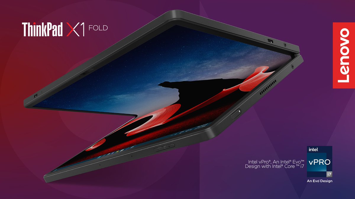 barb_dancer's tweet photo. One device, unlimited possibilities: the new ThinkPad X1 Fold. Boasting a foldable OLED screen, the next-gen ThinkPad X1 Fold transforms to face any challenge your busy lifestyle brings.

Learn more at https://t.co/XazfpoN6Ll | #WeAreLenovo https://t.co/kDLcH1pp5v