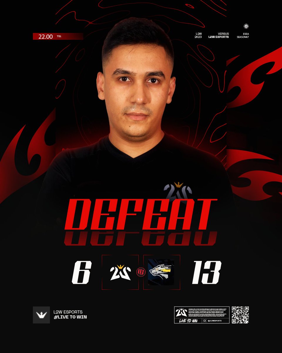 NT Takım! ❤

ESEA Season 47: Main Division maçında rakibimiz Storm Wolves ekibine karşı 13-6 mağlup oluyoruz.

#Live2Win | #EseaS47