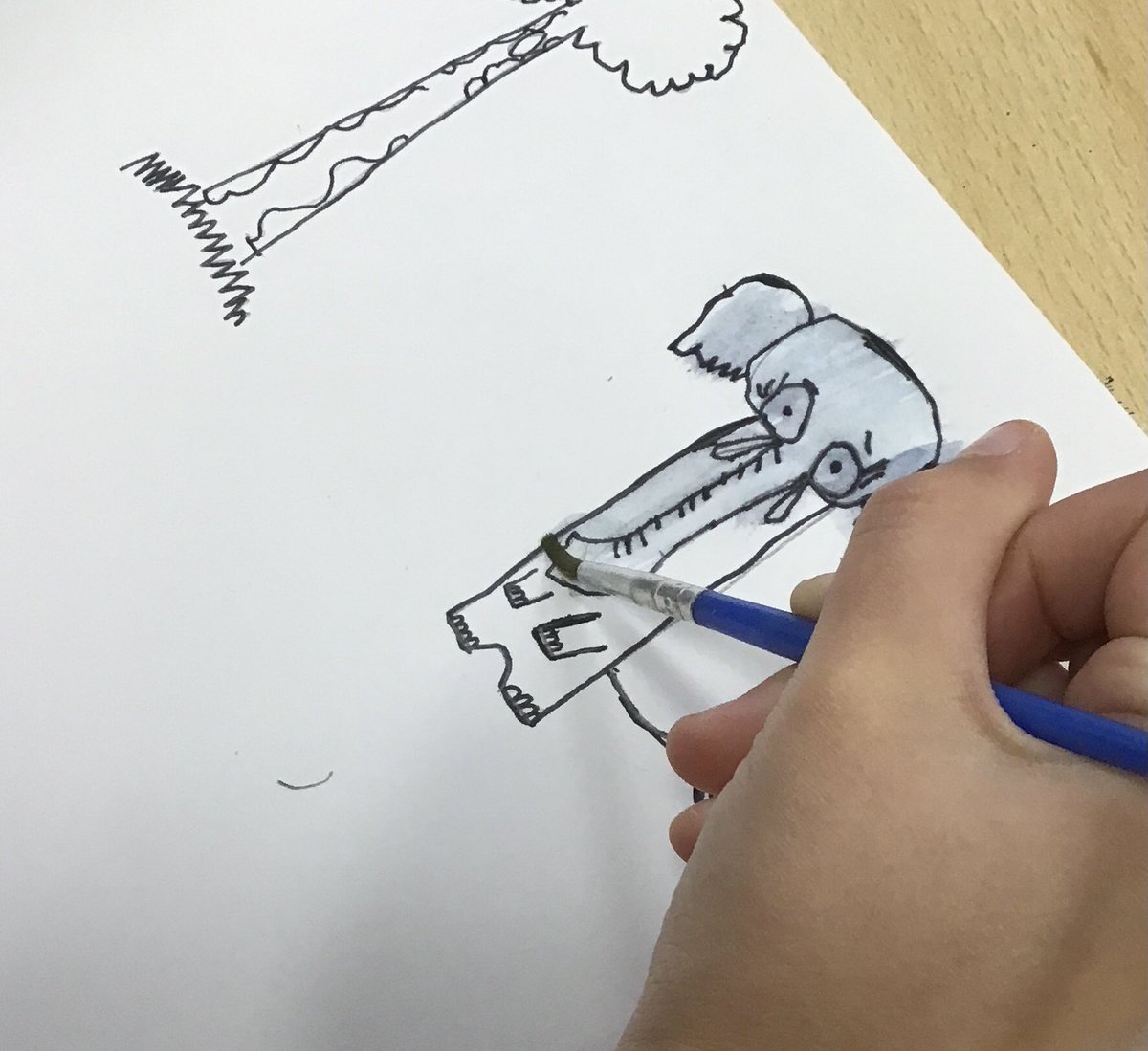 MrsFletcherMPA🎨 (@mrsfletchermpa) on Twitter photo KS1 After School Art Club enjoyed doing some ‘magic painting’ today. They drew pictures of elephants using ink pens and then used water to create a watercolour effect. 🖌️💧🐘 <a href="/MoorsidePA/">MoorsidePA</a> #MoorsidePAArt KS1 After School Art Club enjoyed doing some ‘magic painting’ today. They drew pictures of elephants using ink pens and then used water to create a watercolour effect. 🖌️💧🐘 <a href="/MoorsidePA/">MoorsidePA</a> #MoorsidePAArt