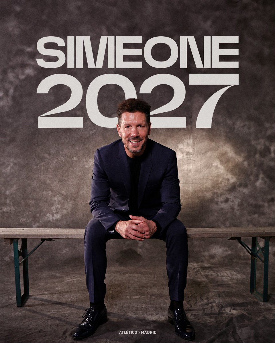 ¡Buenas noches, atléticos!
Seguimos partido a partido.
Y ahora: Villarreal.

#Simeone2027