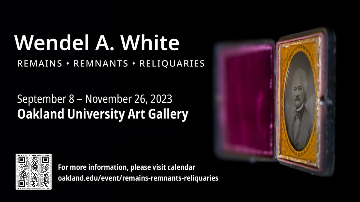 Oakland University Art and Art History Department (@ouartarthistory) on Twitter photo Presenting the annual Braun Memorial Lecture:
âWendel A. White: Reflections in the Archivesâ
with Deborah Willis, PhD, University Professor and Chair of the Department of Photography and Imaging at Tisch School of the Arts, NYU.
Thu Nov 16 | 5pm | OUAG <a href="/oaklandu/">Oakland University</a> <a href="/OaklandCAS/">OU College of Arts and Sciences</a> Presenting the annual Braun Memorial Lecture:
âWendel A. White: Reflections in the Archivesâ
with Deborah Willis, PhD, University Professor and Chair of the Department of Photography and Imaging at Tisch School of the Arts, NYU.
Thu Nov 16 | 5pm | OUAG <a href="/oaklandu/">Oakland University</a> <a href="/OaklandCAS/">OU College of Arts and Sciences</a>