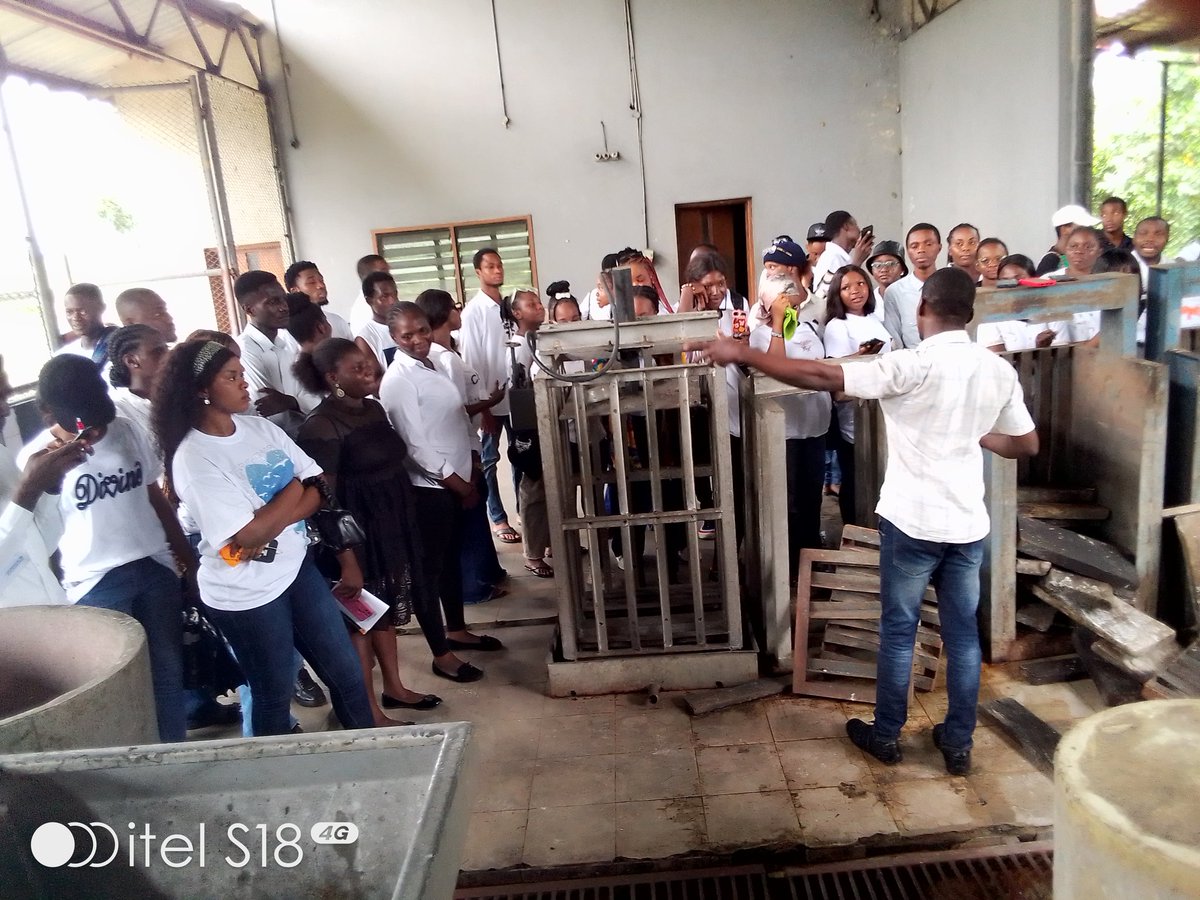 AtuAndrew's tweet photo. Students from the Department of Biology/Biotechnology, University of Port-Harcourt visited The International Institute of Tropical Agriculture (IITA) Onne, Rivers State, on an exciting field trip. https://t.co/QfLRi6p7uq