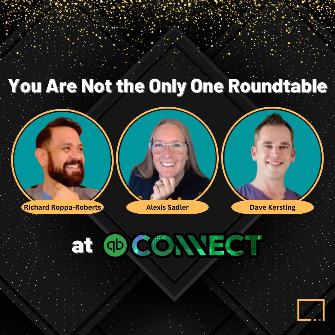 RoundtableLabs's tweet image. Feeling like you're alone on your journey? We're here to say, you are #NotTheOnlyOne! 🫶

#QBConnect sessions take place Nov 13 from 4:30 PM - 5:30 PM PST and Nov 14 from 3:00 PM - 4:00 PM PST. Share experiences, strategies for overcoming challenges, and inspiration for growth!