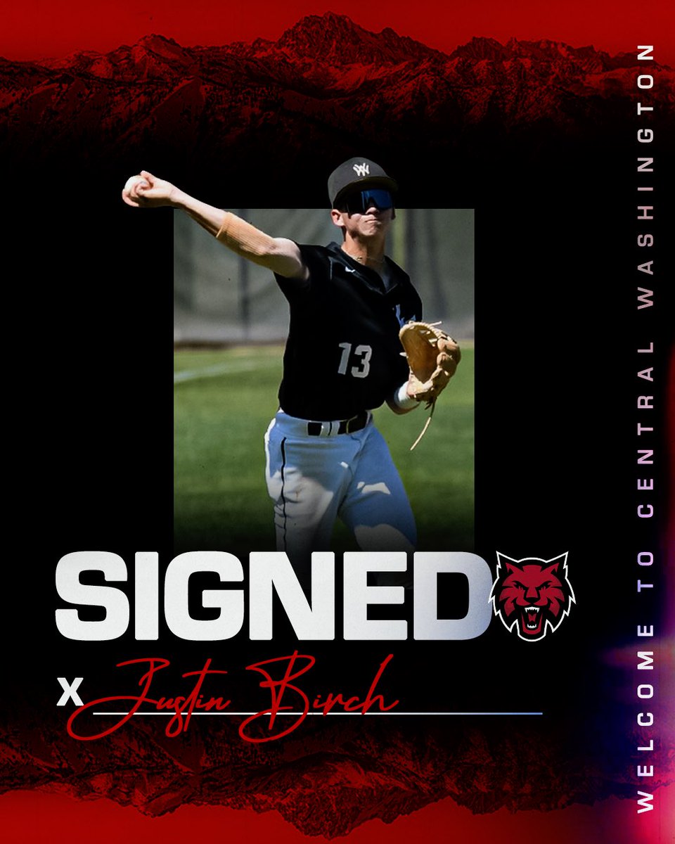 CWUBaseball's tweet photo. From the 808 ⏩ 509
Welcome Justin to the Wildcat Family!
#reigncrimson https://t.co/TtYk5bOaWz