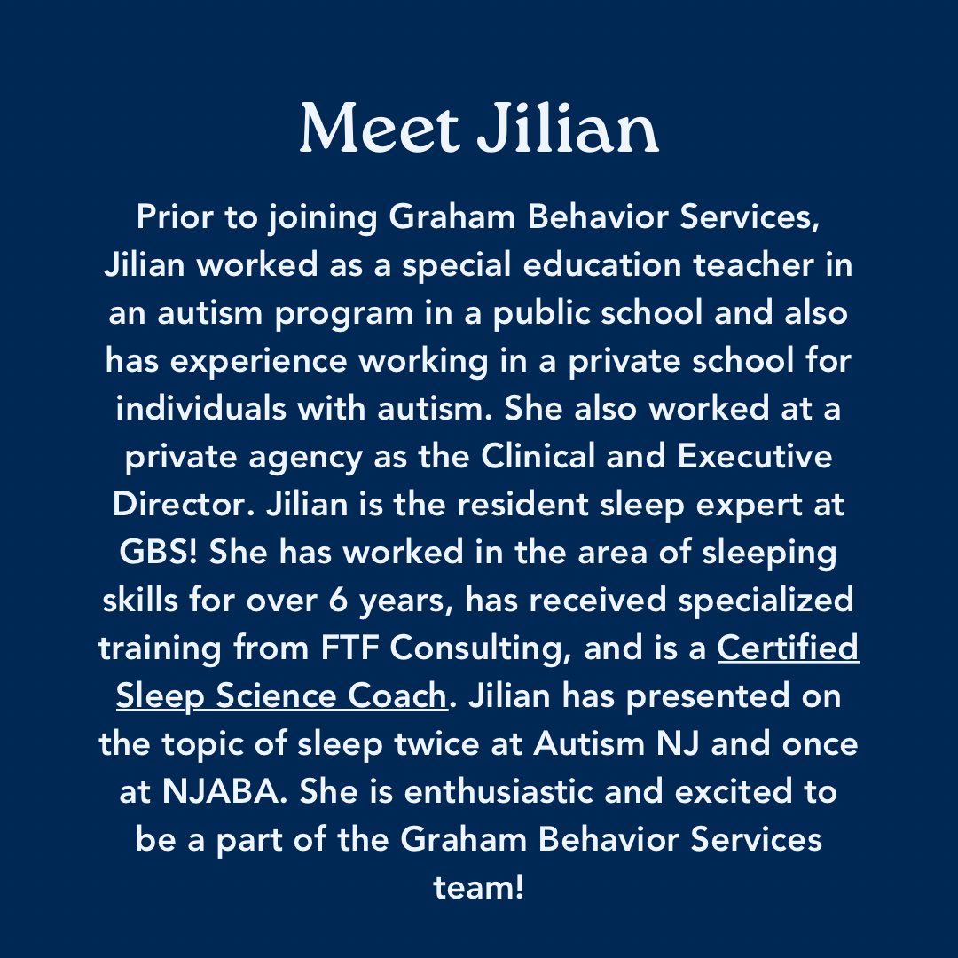 Meet Jilian! ☁️ Jilian is a Certified Sleep Science Coach and runs THRIVE’s sleep services 😴 Learn more about Jilian and the work she does by visiting our website! 💤
#sleephelp #sleep #sleeptraining