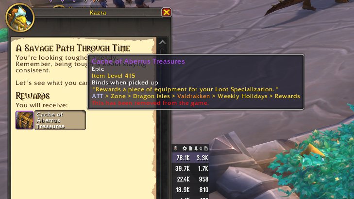 Ken417063De's tweet image. @Warcraft a last #dragonflight season reward that cant be upgraded, were you trying to trick public content players into thinking they were getting a reward, or did you toss the #timewalker out just to keep soloists busy? #warcraft