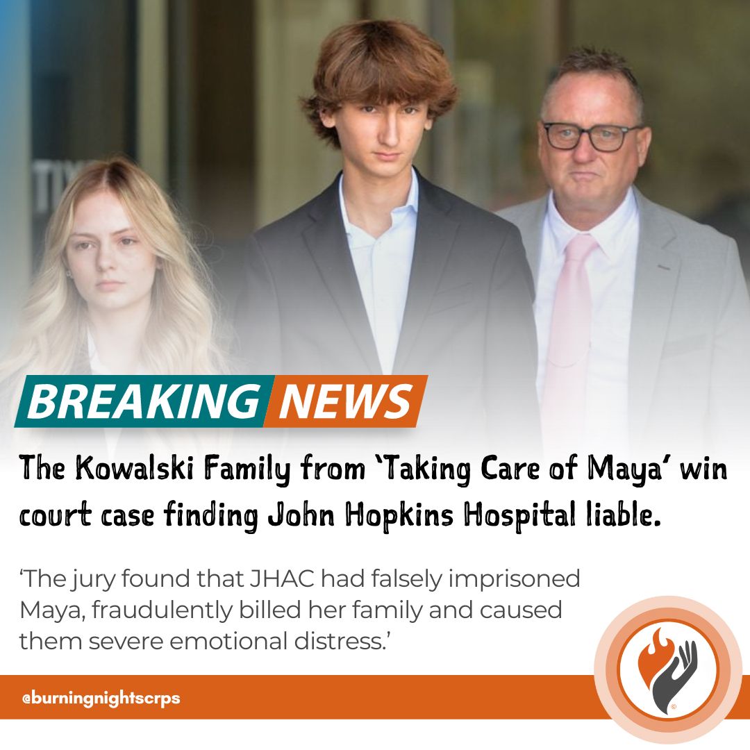 Maya Kowalski sobs as jury awards family $176M after hospital treatment led to mom's suicide.

buff.ly/3QRJKkj

 #CRPS #chronicpain #CRPSWarrior #chronicpainawareness #CRPSawareness #CRPSSupport